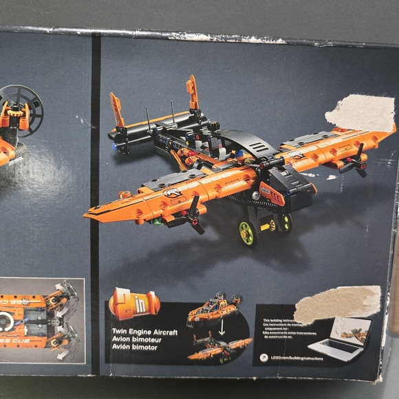 LEGO TECHNIC 42120 Rescue Hovercraft (retired) 1 Open Bag 1 Missing Piece - Picture 8 of 9
